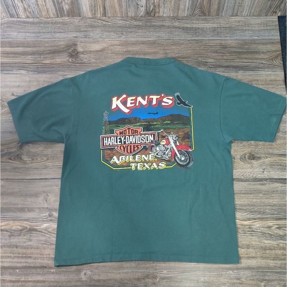 Harley-Davidson Other - Rare - Vintage 90'S Harley Davidson Shirt -XL EUC Kent’s Abilene Texas